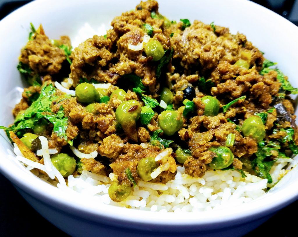 Instant Pot Kheema Mattar Veg & Non-Veg Version