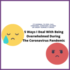 Coronavirus and dealing with your feelings