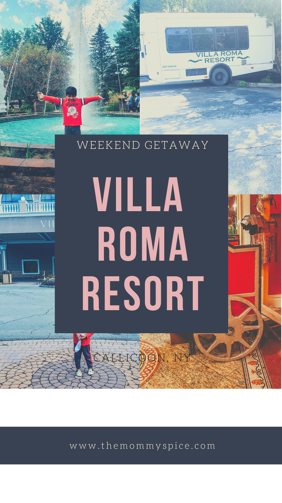 Pinterest Image of Villa ROma Resort